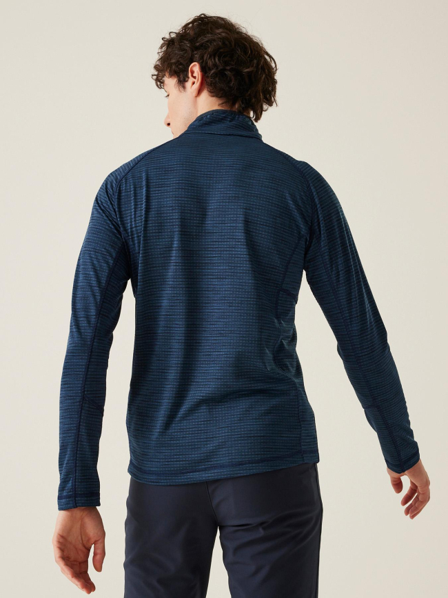 Sweat polaire a demi-zip yonder 2 bleu homme - Regatta