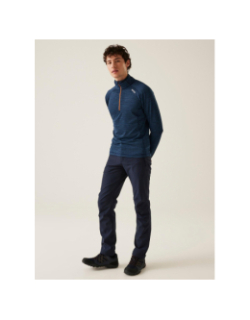 Sweat polaire a demi-zip yonder 2 bleu homme - Regatta