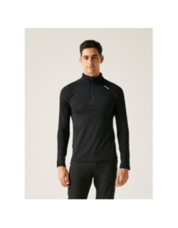 Sweat polaire à demi zip yonder 2 noir homme - Regatta