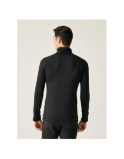 Sweat polaire à demi zip yonder 2 noir homme - Regatta