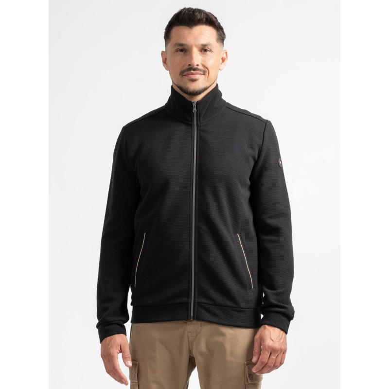 Veste zippé lynco noir homme - Sun Valley