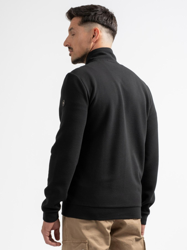 Veste zippé lynco noir homme - Sun Valley