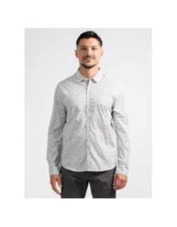 Chemise a motifs floraux adamsa blanc homme - Sun Valley