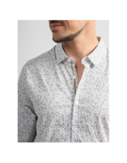 Chemise a motifs floraux adamsa blanc homme - Sun Valley