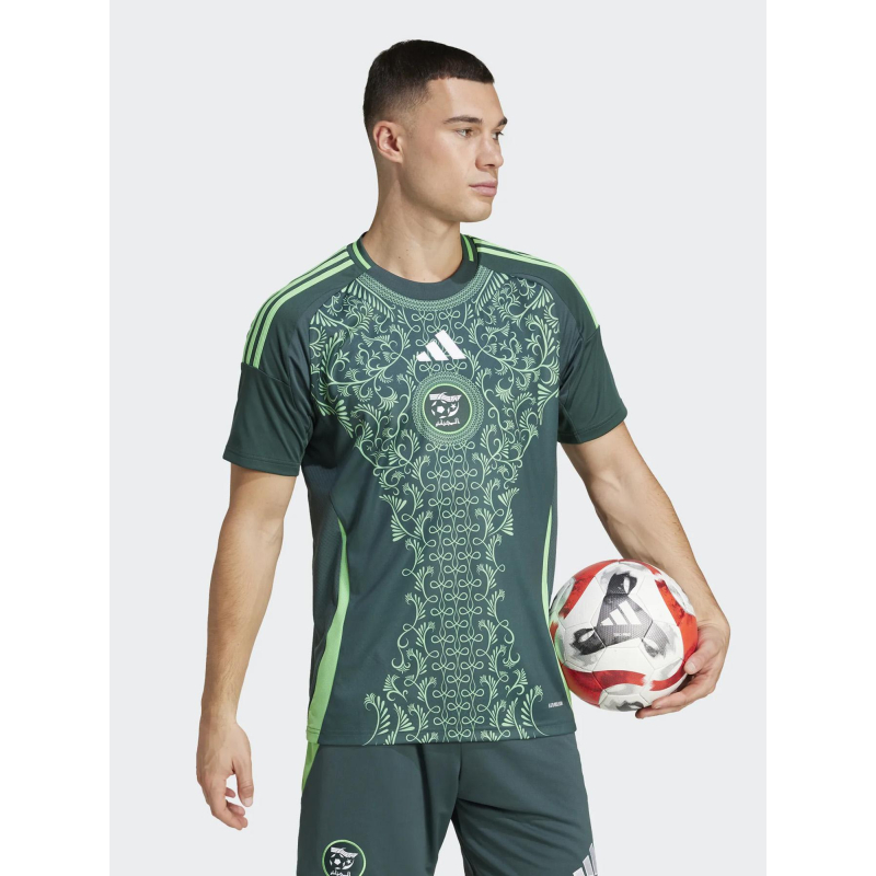 Maillot de football extérieur algérie 24/25 vert homme - Adidas