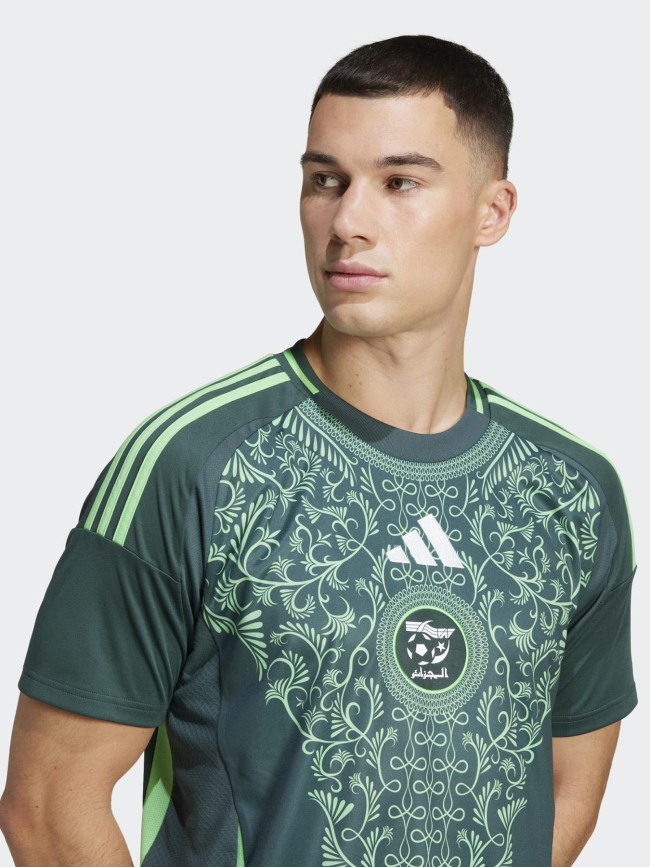 Maillot de football extérieur algérie 24/25 vert homme - Adidas