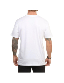 T-shirt manches courtes simple lettring blanc homme - Quiksilver