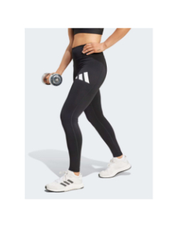 Legging long grand logo train essentials noir femme - Adidas