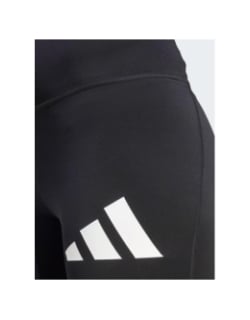 Legging long grand logo train essentials noir femme - Adidas