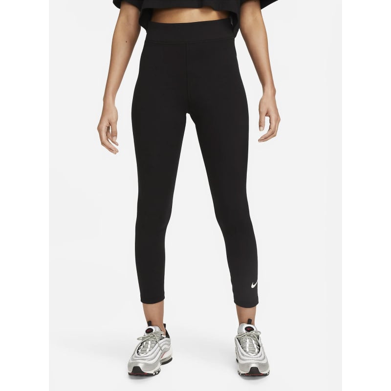 Legging taille haute 7/8 noir femme - Nike