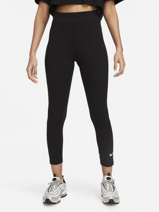 Legging taille haute 7/8 noir femme - Nike