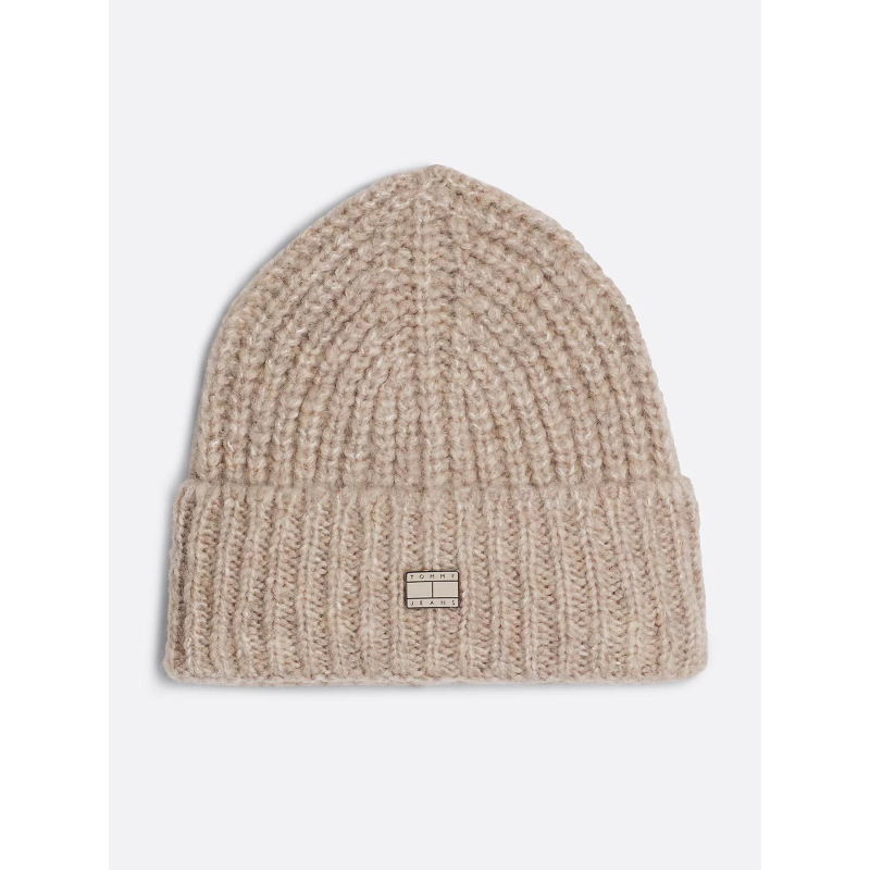 Bonnet tjw city beige femme - Tommy Jeans