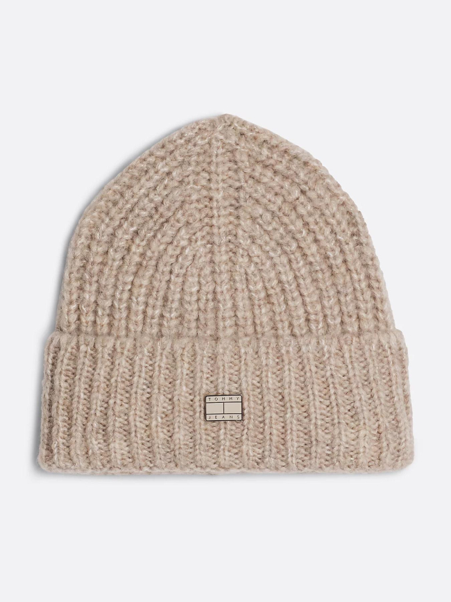 Bonnet tjw city beige femme - Tommy Jeans