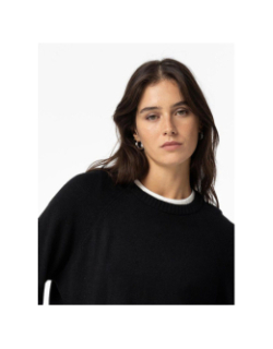 Pull col rond nox noir femme - Tiffosi