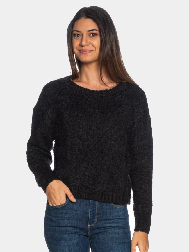 Pull court jolie 13 noir femme - Tiffosi