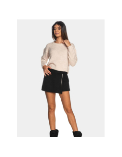 Pull court jolie 13 beige femme - Tiffosi