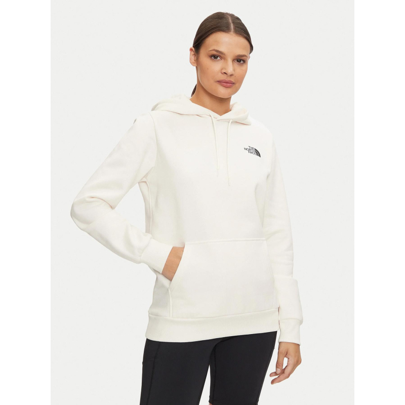 Sweat à capuche simple dome beige femme - The North Face