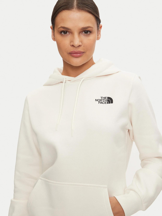 Sweat à capuche simple dome beige femme - The North Face