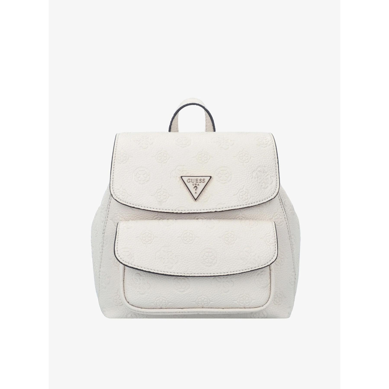 Sac à dos monogramme deesa blanc femme - Guess