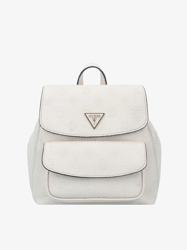 Sac à dos monogramme deesa blanc femme - Guess