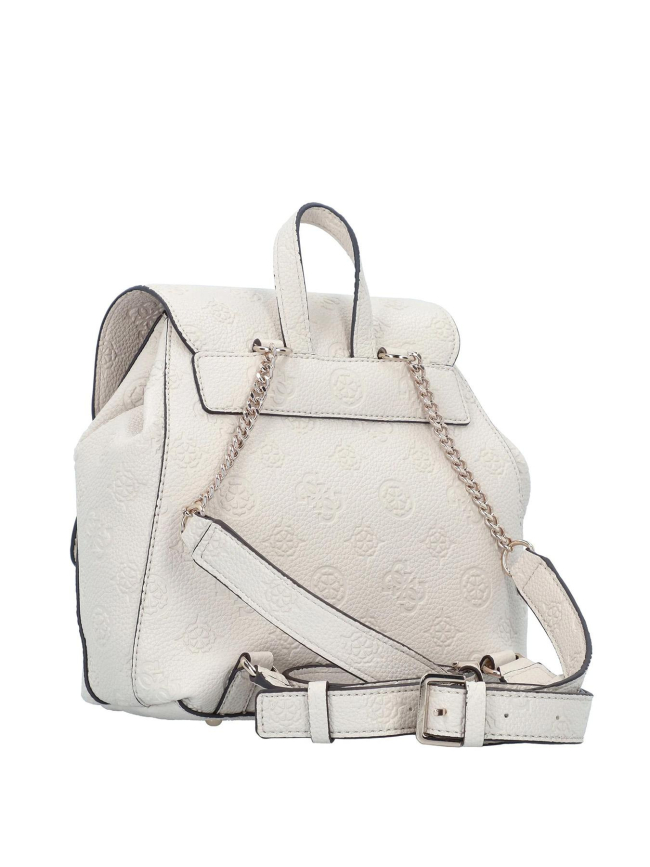 Sac à dos monogramme deesa blanc femme - Guess