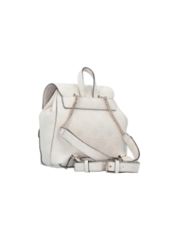 Sac à dos monogramme deesa blanc femme - Guess