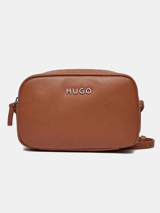 Sac bandoulière chris sm marron femme - Hugo