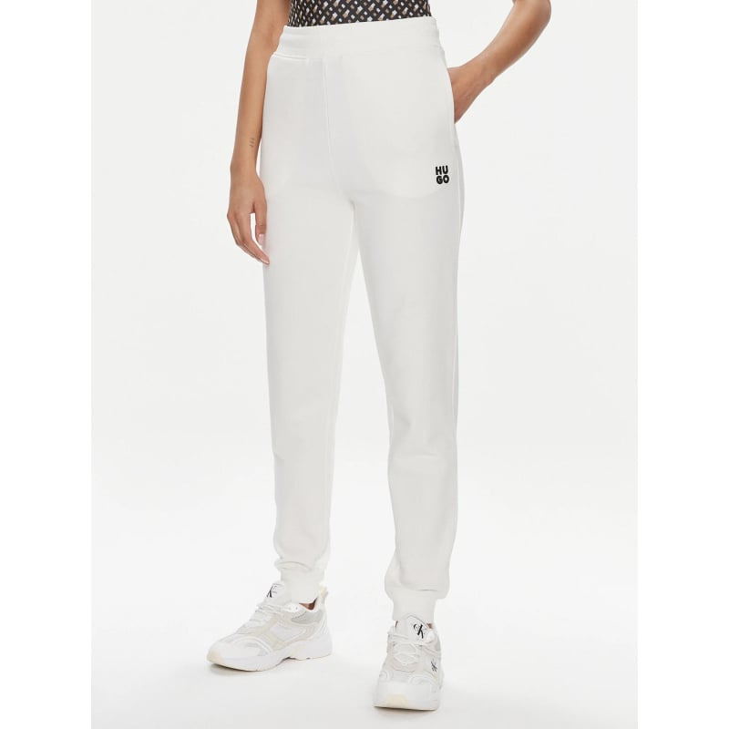 Jogging uni nelfinia blanc femme - Hugo