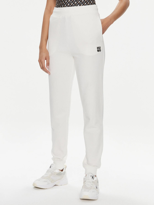 Jogging uni nelfinia blanc femme - Hugo