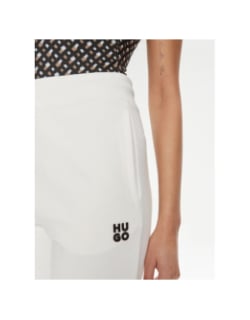 Jogging uni nelfinia blanc femme - Hugo