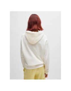 Sweat à capuche uni delfinia blanc femme - Hugo