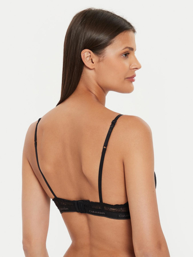 Soutien-gorge triangle modern lace noir femme - Calvin Klein