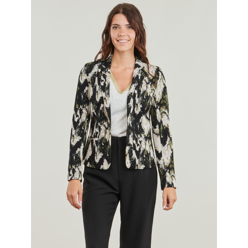 Veste blazer onlpoptrash a motifs vert femme - Only