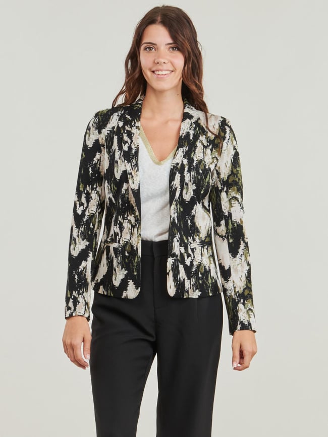 Veste blazer onlpoptrash a motifs vert femme - Only