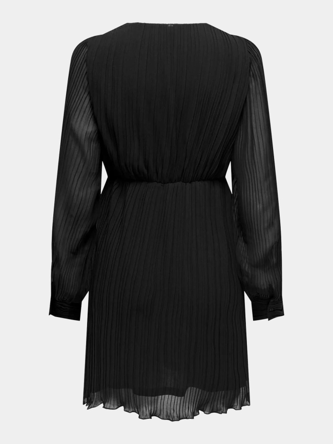 Robe plissée ofelia noir femme - Only