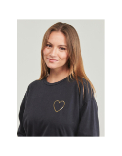 Pull orola coeur noir femme - Vero Moda