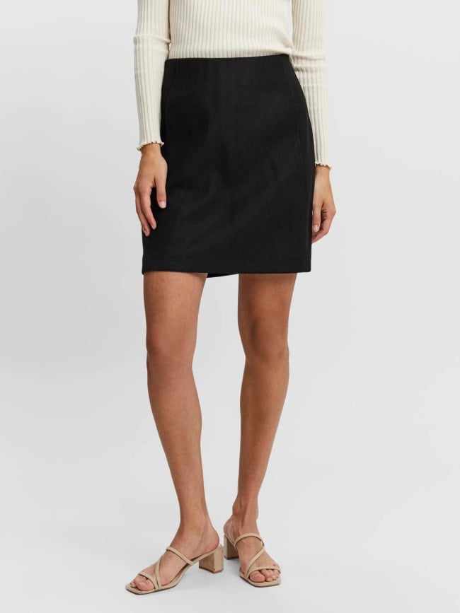 Jupe courte fortune allison noir femme - Vero Moda