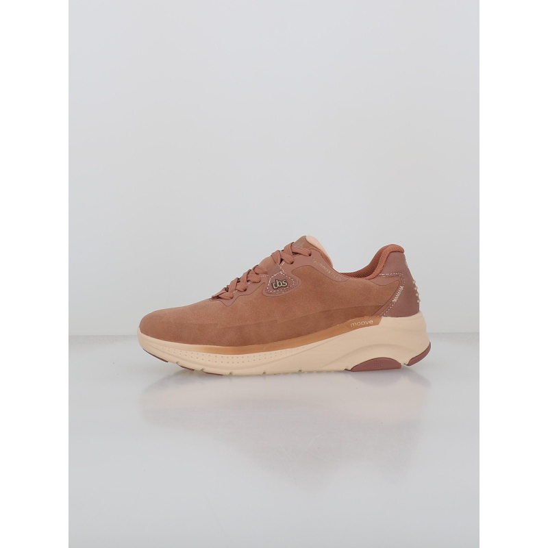 Baskets style running rose poudré femme - Tbs