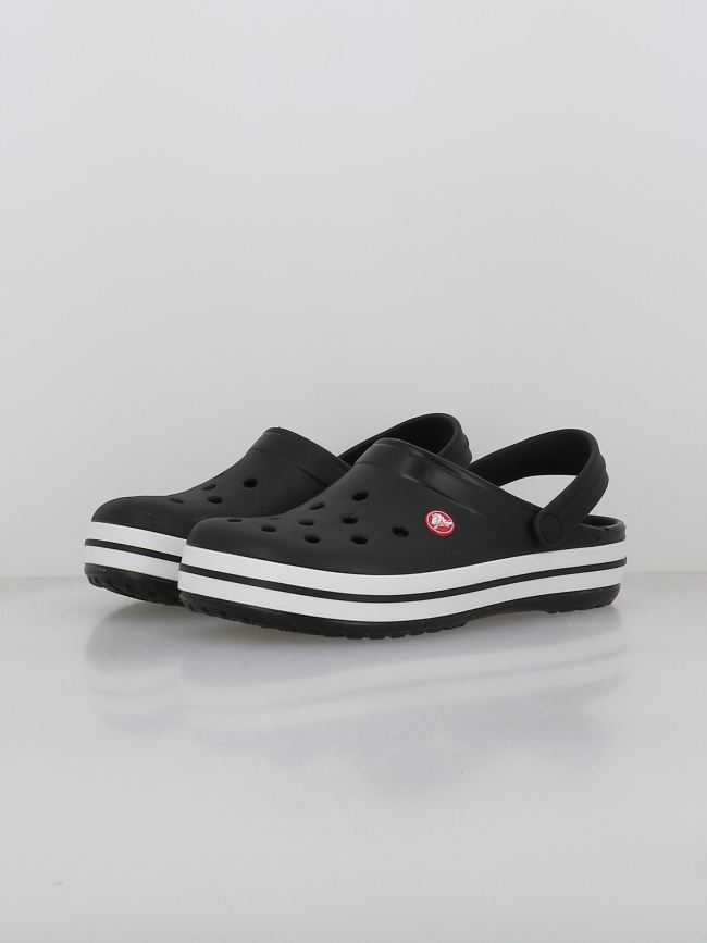 Sabots crocband noir et blanc homme - Crocs