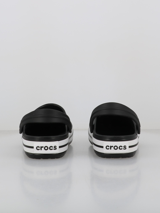 Sabots crocband noir et blanc homme - Crocs