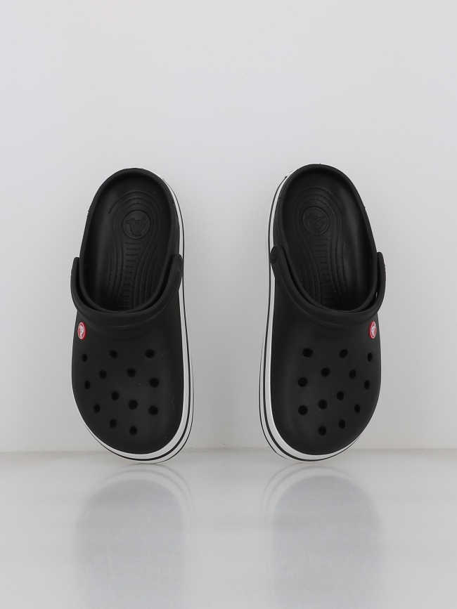 Sabots crocband noir et blanc homme - Crocs