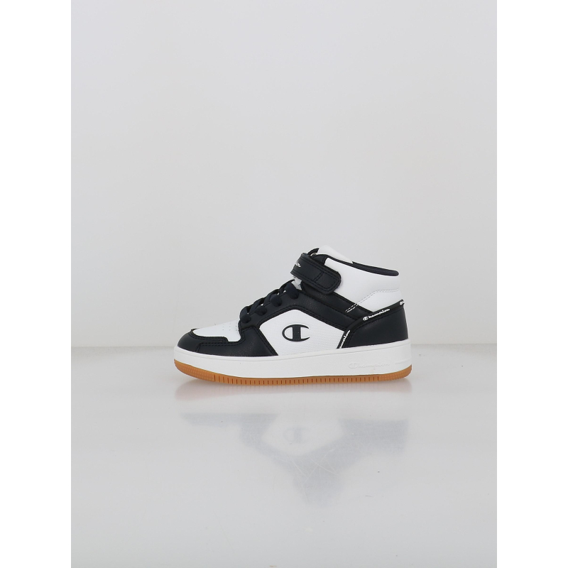 Baskets rebound 2.0 mid noir et blanc enfant - Champion