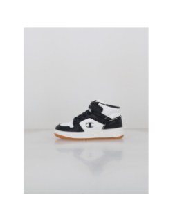 Baskets rebound 2.0 mid noir et blanc enfant - Champion