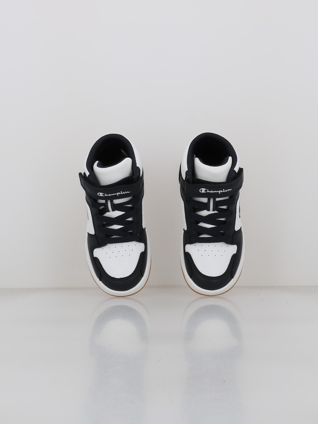 Baskets rebound 2.0 mid noir et blanc enfant - Champion