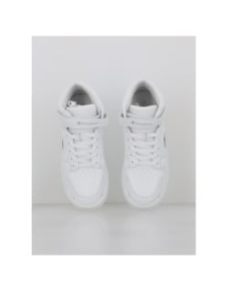 Baskets rebound 2.0 mid logo brillant blanc enfant - Champion