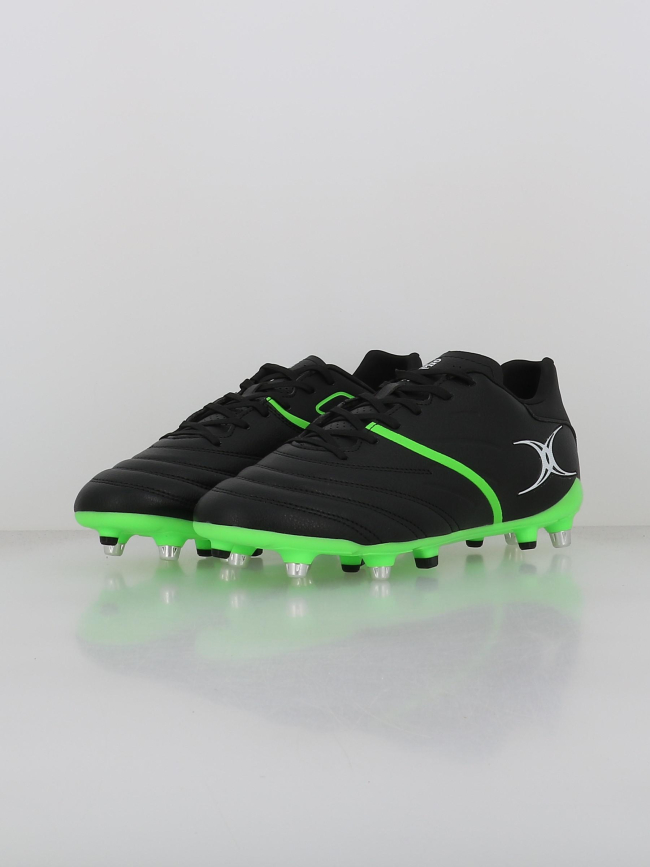 Chaussures de rugby sidestep x20 power 6 noir homme - Gilbert