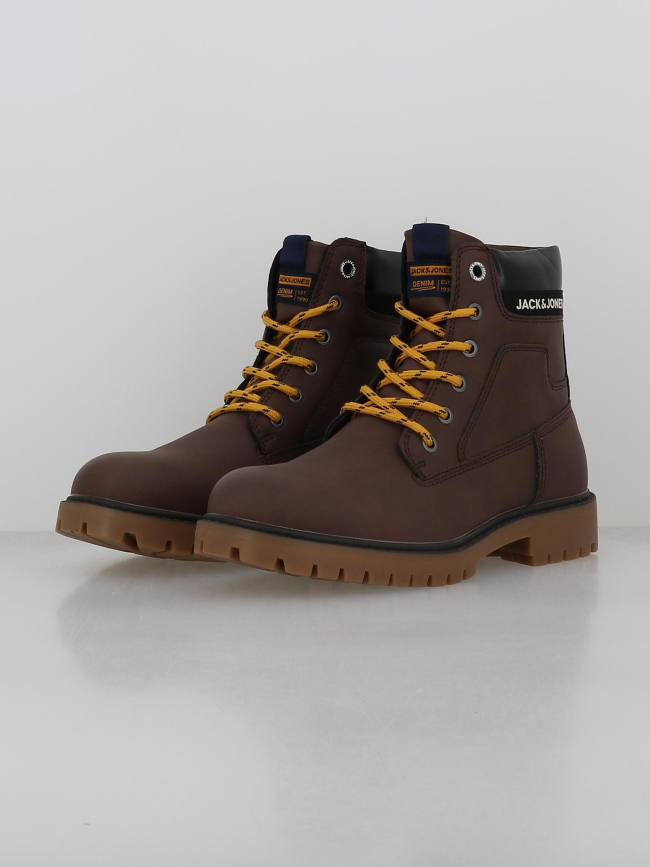 Boots finius marron homme - Jack & Jones