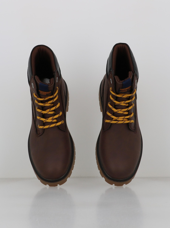 Boots finius marron homme - Jack & Jones