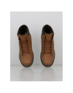 Boots d'hiver chaudes julien marron homme - Kimberfeel