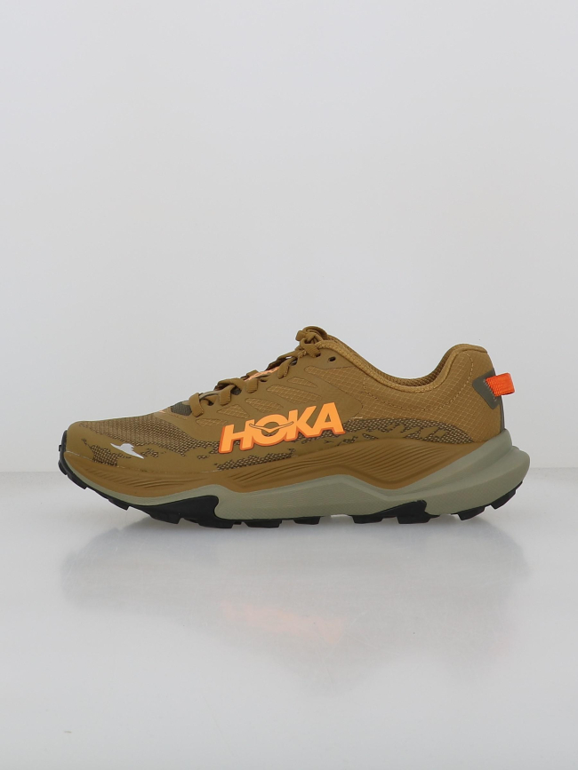 Chaussures de trail torrent 4 kaki homme - Hoka